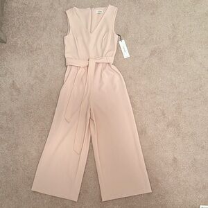 Women’s Calvin Klein Soft Pink Wide Leg Jumpsuit